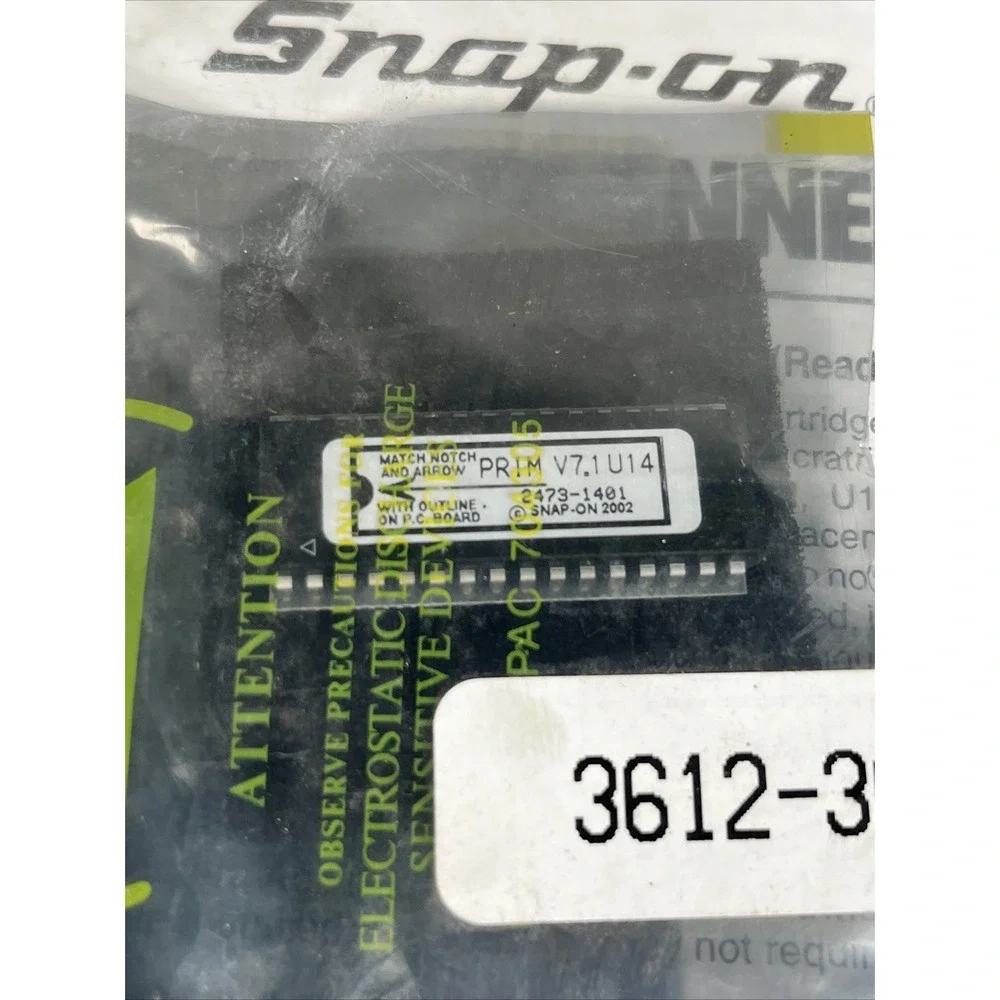 Snap-On‎ Primary Cartridge GM Chrysler Ford Jeep 1996-2001